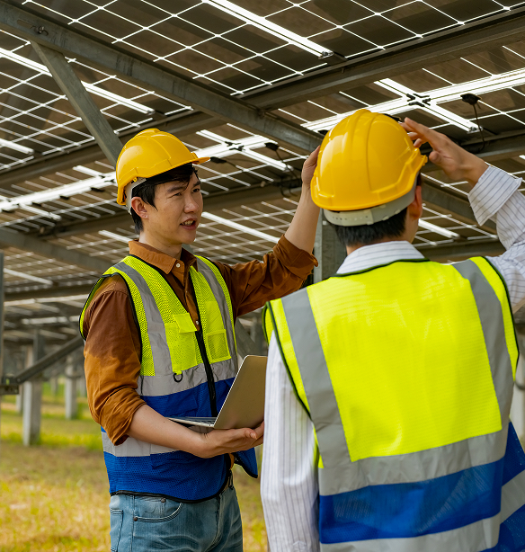 Army Solar Panels Field